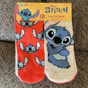 Disney Stitch 10 Pack of Low Cut Socks